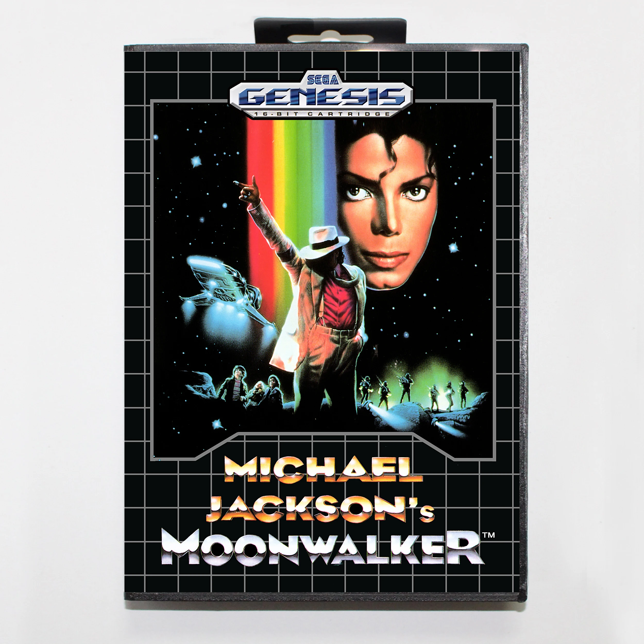 Игровая карта Moonwalker 16 бит MD для Sega Mega Drive/ Genesis с розничной коробкой - купить по