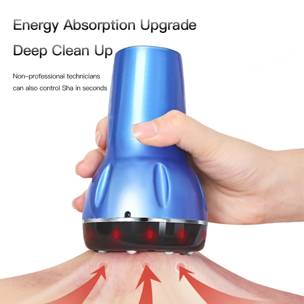 Electric Cupping Massager Meridian Therapy Vacuum Cans Suction Cup Massage Gua Sha Scraping IR Heating Slimming EMS Body Massage
Electric Cupping Massager Meridian Therapy Vacuum Cans Suction Cup Massage Gua Sha Scraping IR Heating Slimming EMS Body Massage