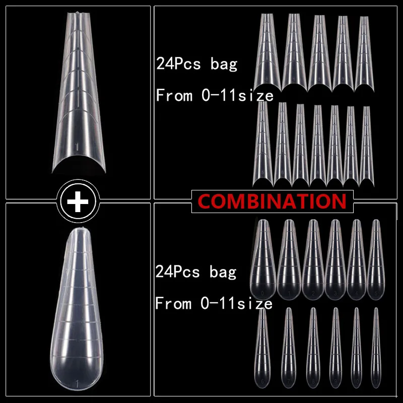 Ploy UV Gel Dual Nail Forms Quick Building Extension Tips Mold DIY Fake Nail Art Builder Mold Manicure Tool
Ploy UV Gel Dual Nail Forms Quick Building Extension Tips Mold DIY Fake Nail Art Builder Mold Manicure Tool