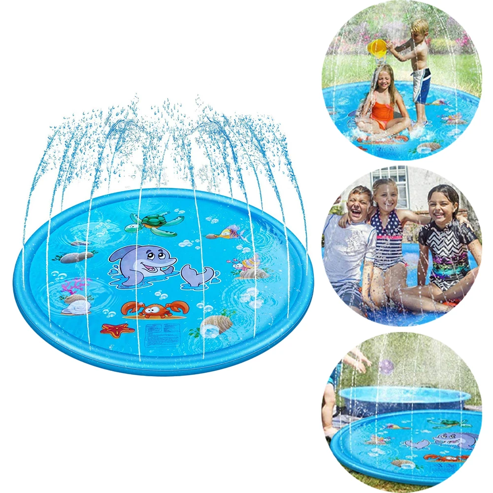 Sprinkler Mat Inflatable Spray Water Kids Summer Round Outdoor Splash Game Pad Sprinkler Play Toys Outdoor Tub Swiming Pool Toy
Sprinkler Mat Inflatable Spray Water Kids Summer Round Outdoor Splash Game Pad Sprinkler Play Toys Outdoor Tub Swiming Pool Toy