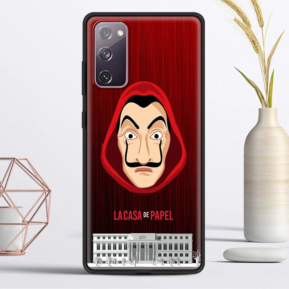 La Casa De Papel The Paper House phone Accessories Soft Cover for Samsung Galaxy S21 S20 Ultra S20 FE S10 Lite S10E S9 Plus Case
La Casa De Papel The Paper House phone Accessories Soft Cover for Samsung Galaxy S21 S20 Ultra S20 FE S10 Lite S10E S9 Plus Case