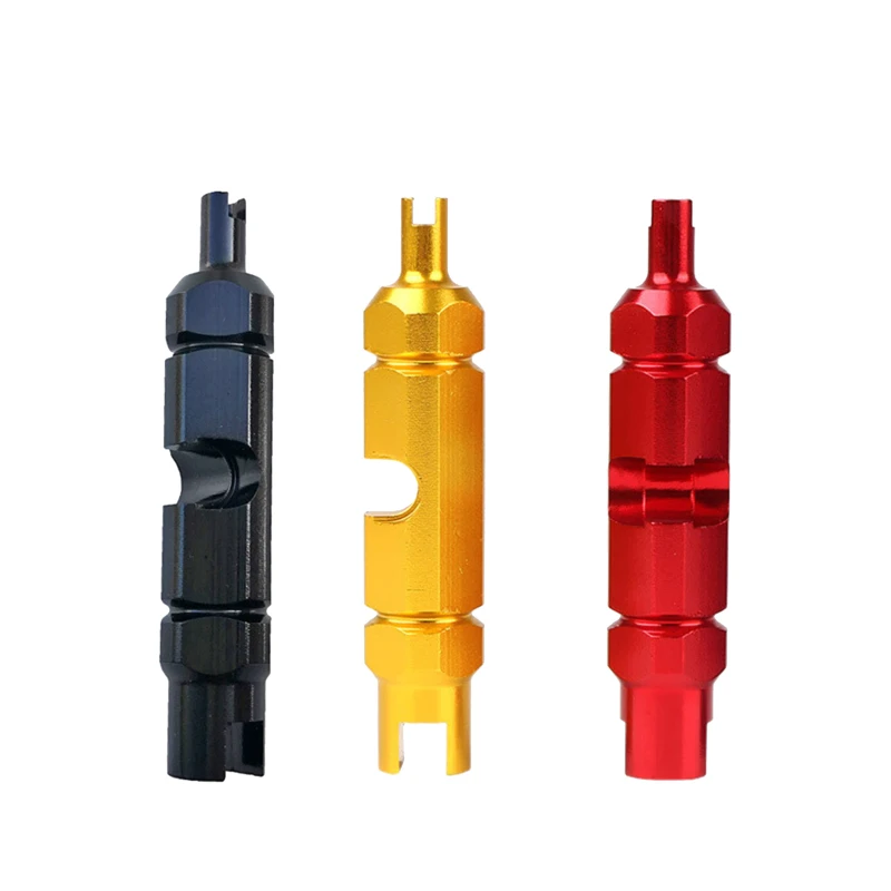 Bicycle Tire Nozzle Wrench Multifunctional Valve Core Tool Double-head Portable Removal Disassembly Spanner Bike Repair
Bicycle Tire Nozzle Wrench Multifunctional Valve Core Tool Double-head Portable Removal Disassembly Spanner Bike Repair