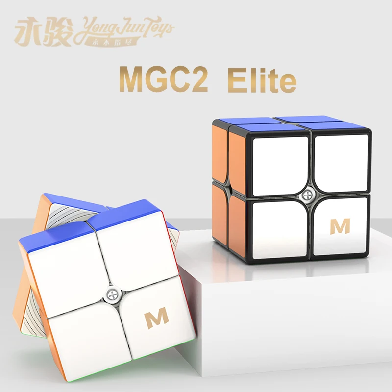 Оригинальный YJ MGC Elite 2x2 Yongjun MGC elite 2 м магический куб 50 мм MGC2 Профессиональный Магнитный 2x2x2 куб Magicos скоростной куб пазл 
Оригинальный YJ MGC Elite 2x2 Yongjun MGC elite 2 м магический куб 50 мм MGC2 Профессиональный Магнитный 2x2x2 куб Magicos скоростной куб пазл