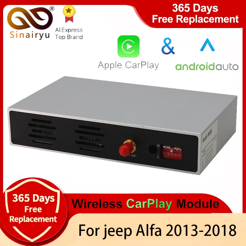 Sinairyu Wireless CarPlay for jeep Renegade 2013-2018 Android Auto Module Box Video Interface Mirror-Link
Sinairyu Wireless CarPlay for jeep Renegade 2013-2018 Android Auto Module Box Video Interface Mirror-Link
