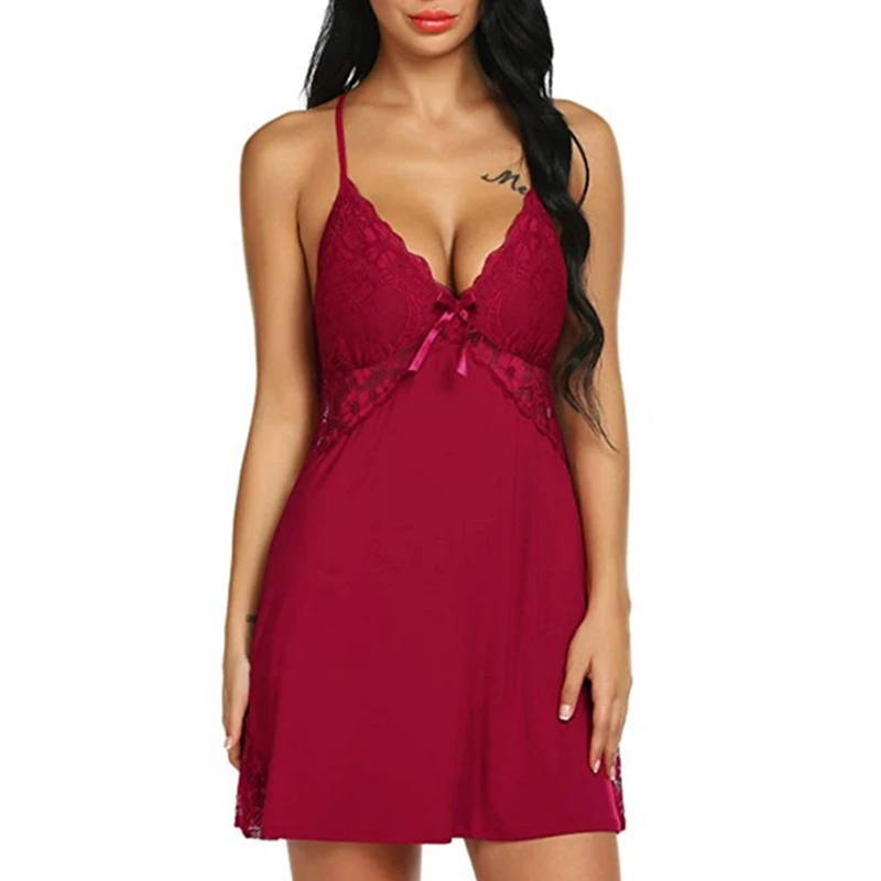 JODIMITTY Women Sexy Sleepwear V-neck Lingerie Silk Satin Nightgown Babydoll Underwear Nightdress Bayan Gecelikler Pijama Mujer
JODIMITTY Women Sexy Sleepwear V-neck Lingerie Silk Satin Nightgown Babydoll Underwear Nightdress Bayan Gecelikler Pijama Mujer