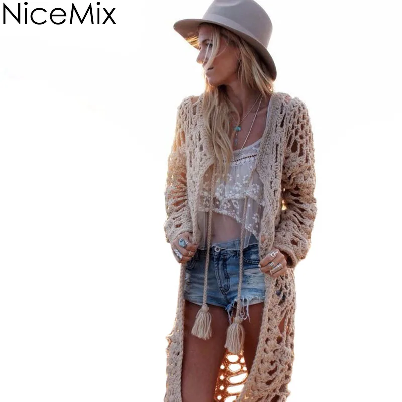 Повседневный Кардиган NiceMix 2020, женский свитер в богемном стиле, Длинные кардиганы, сексуальная вязаная одежда с вырезами, длинные свитера с ...
Повседневный Кардиган NiceMix 2020, женский свитер в богемном стиле, Длинные кардиганы, сексуальная вязаная одежда с вырезами, длинные свитера с ...