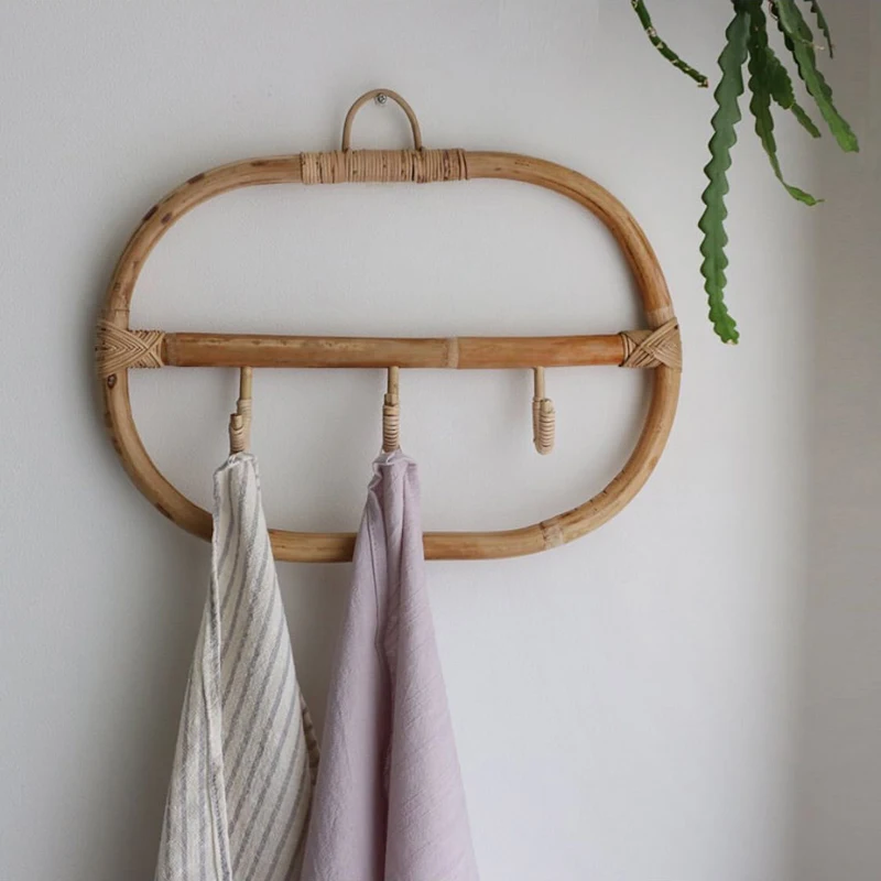 Rattan Wall Hooks Clothes Hat Hanging Hook Crochet Nordic Vintage Cloth Holder Organizer Hangers Decor for Home DIY Hotel Decor
Rattan Wall Hooks Clothes Hat Hanging Hook Crochet Nordic Vintage Cloth Holder Organizer Hangers Decor for Home DIY Hotel Decor