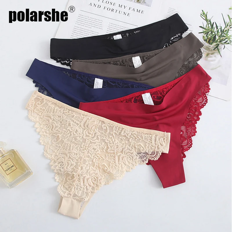 3PCS Women Thong Panties Sexy Low-Rise Women Lace Panties Nylon Ice Silk Solid Transparent Lace Women's Underpants
3PCS Women Thong Panties Sexy Low-Rise Women Lace Panties Nylon Ice Silk Solid Transparent Lace Women's Underpants