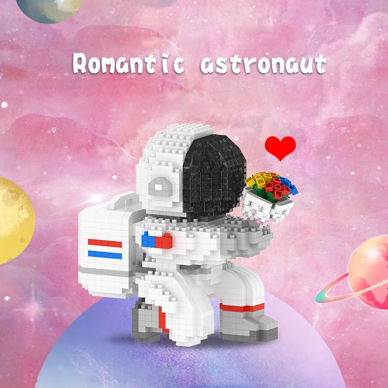 Aviation Astronaut Space Model Assembling Tiny Particle Building Block Diy Children's Educational Toys Valentine's Day Gift
Aviation Astronaut Space Model Assembling Tiny Particle Building Block Diy Children's Educational Toys Valentine's Day Gift