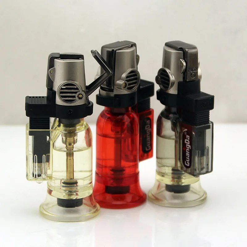 Single Straight Into The Blue Flame Lighter Windproof Butane Refill Gas Lighters Smoking Cigar Kitchen Torch Inflatable Lighter
Single Straight Into The Blue Flame Lighter Windproof Butane Refill Gas Lighters Smoking Cigar Kitchen Torch Inflatable Lighter