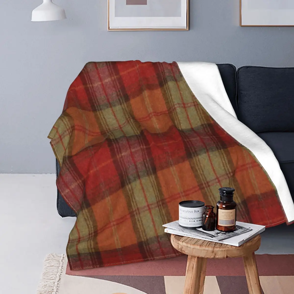 Plaid Blankets Fleece Decoration Simple Retro Breathable Super Warm Throw Blankets for Bedding Car Bedspreads
Plaid Blankets Fleece Decoration Simple Retro Breathable Super Warm Throw Blankets for Bedding Car Bedspreads