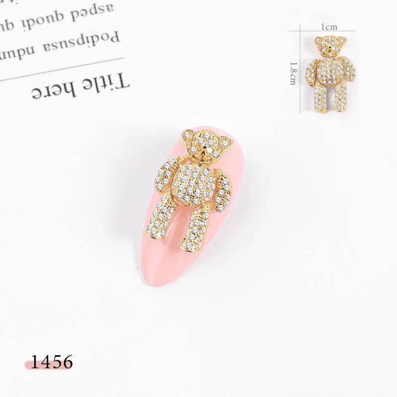 TXD 3D Nail Art Zircon Nail Art Metal Sticker Shiny Gem Nail Art Decoration Mixed Size Nail Art Gem Bear
TXD 3D Nail Art Zircon Nail Art Metal Sticker Shiny Gem Nail Art Decoration Mixed Size Nail Art Gem Bear