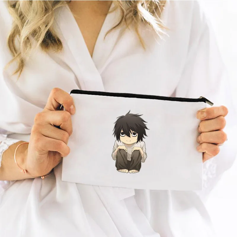 Death Note Cosmetic Bag for Makeup Bags Mini Handbags Woman Women Storage Organizer Travel Women's Pouch Free Shipping Make Up
Death Note Cosmetic Bag for Makeup Bags Mini Handbags Woman Women Storage Organizer Travel Women's Pouch Free Shipping Make Up