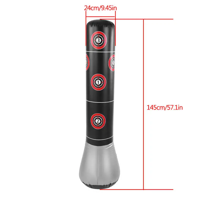 Inflatable Boxing Punching Kick Training Tumbler Bag Pressure Relief Accessory Indoor Sports Training Bop Bag
Inflatable Boxing Punching Kick Training Tumbler Bag Pressure Relief Accessory Indoor Sports Training Bop Bag