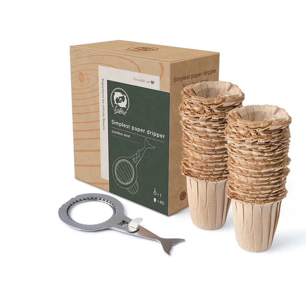 Stainless steel portable coffee filter holder reusable manual coffee filter dripper coffee basket disposable filter paper
Stainless steel portable coffee filter holder reusable manual coffee filter dripper coffee basket disposable filter paper