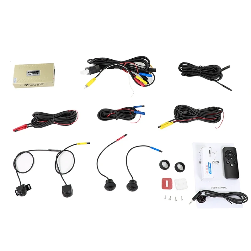 360 Degree Bird View System Waterproof Seamless 4 Camera Car DVR All Round View Camera System HD 1080P for All Car
360 Degree Bird View System Waterproof Seamless 4 Camera Car DVR All Round View Camera System HD 1080P for All Car