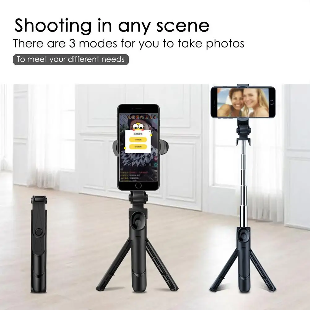 4 In1 Bluetooth-compatible Wireless Selfie Stick Tripod Foldable Monopods Universal For Smartphones For Sports Action Cameras
4 In1 Bluetooth-compatible Wireless Selfie Stick Tripod Foldable Monopods Universal For Smartphones For Sports Action Cameras
