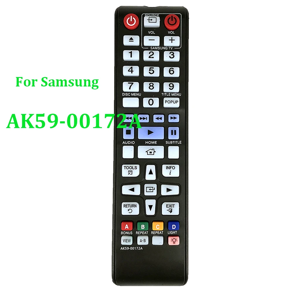 

NEW AK59-00172A remote control For SAMSUNG Blu-Ray Disc DVD Player BD-F5700 BD-H6500 BD-H6500/ZA UBDK8500/ZA UBDKM85C/ZA