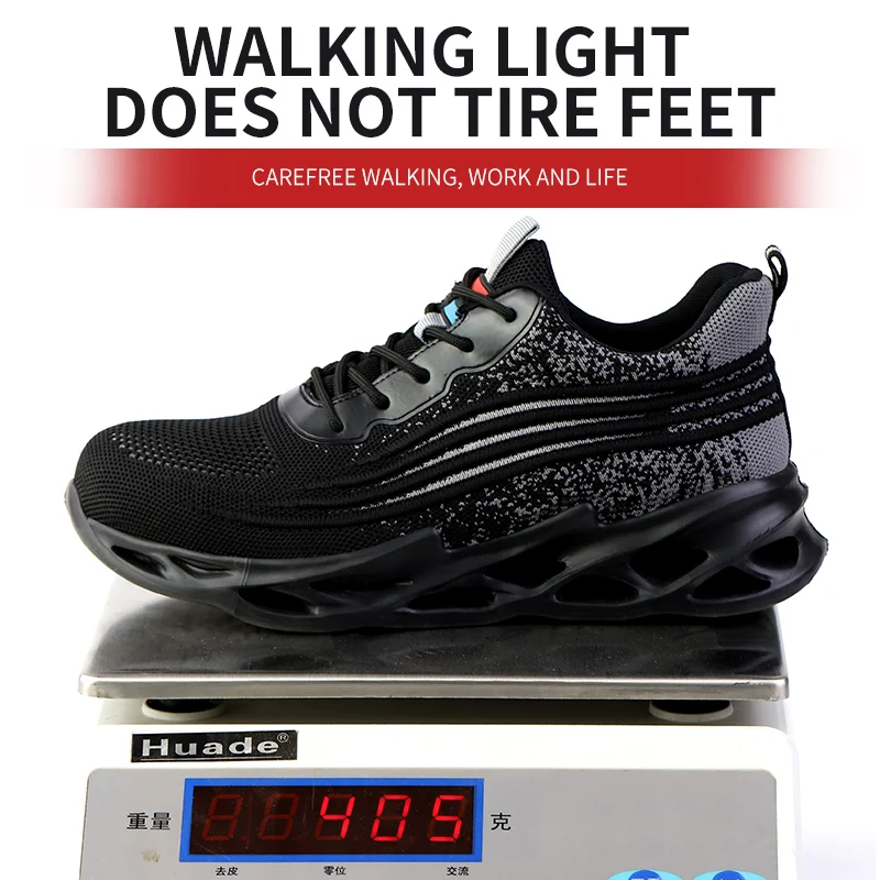 Work Safety Shoes for Men Breathable Winter Boots Steel Toe Safety Boots Anti-Smashing Construction Work Shoes Outdoor Sneakers
Work Safety Shoes for Men Breathable Winter Boots Steel Toe Safety Boots Anti-Smashing Construction Work Shoes Outdoor Sneakers