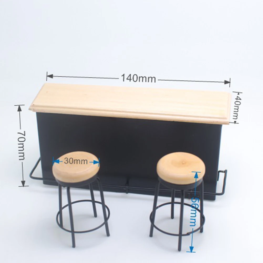 Miniature Bar Counter Stool Children Play Toys Doll House Model Bar Scene Accessories Mini Kitchen Furniture Decoration DIY
Miniature Bar Counter Stool Children Play Toys Doll House Model Bar Scene Accessories Mini Kitchen Furniture Decoration DIY