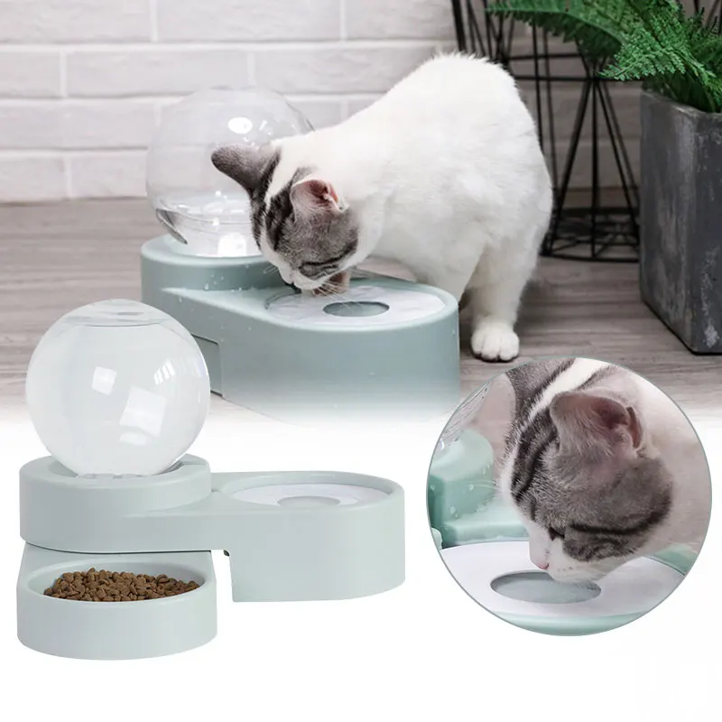 Pet Supplies Bubble Pet Bowls Food Automatic Feeder Fountain Water Drinking For Cat Dog Feeding Container Pet Feeder Double Bowl
Pet Supplies Bubble Pet Bowls Food Automatic Feeder Fountain Water Drinking For Cat Dog Feeding Container Pet Feeder Double Bowl