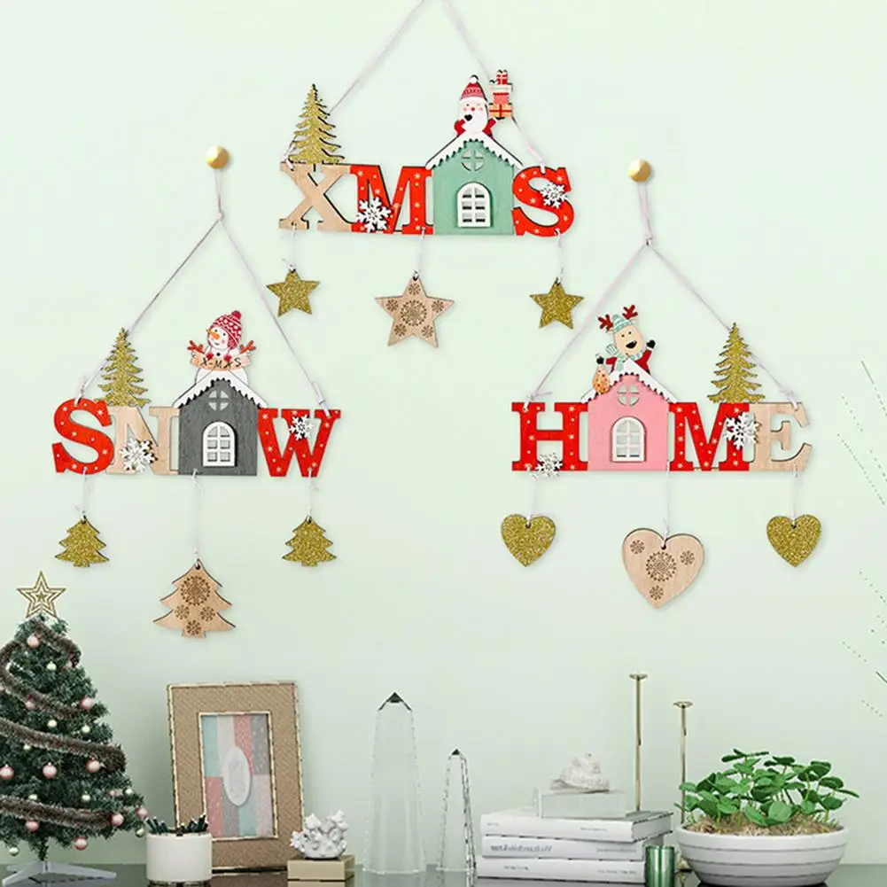 New Year Wooden Christmas Ornaments Pendants Hanging Gifts Xmas Tree Decor Home Decoration
New Year Wooden Christmas Ornaments Pendants Hanging Gifts Xmas Tree Decor Home Decoration