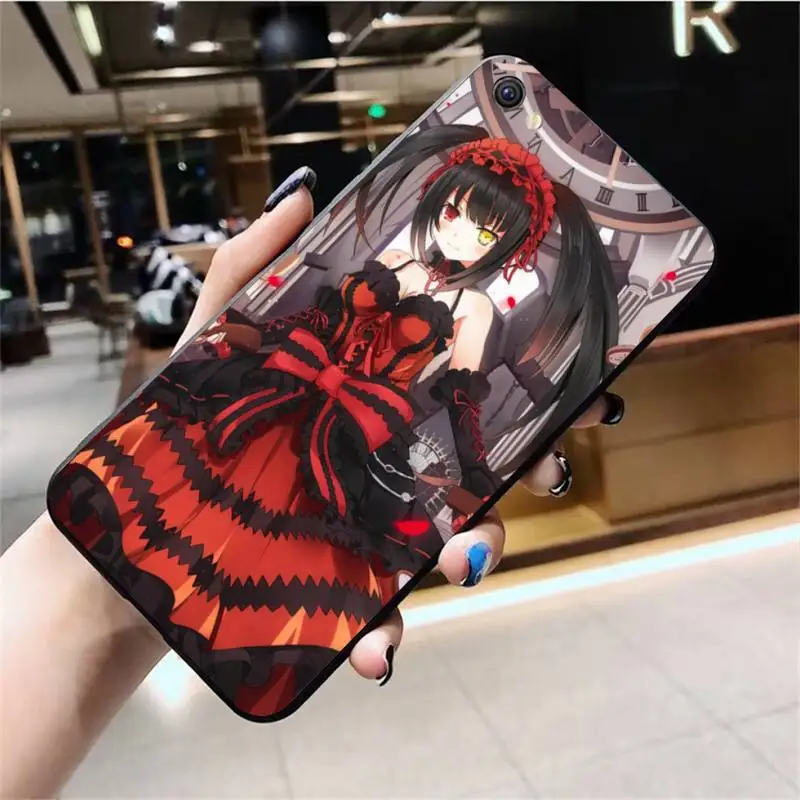 YJZFDYRM Tokisaki Kurumi аниме фото на заказ мягкая фотография для Vivo Y91c Y17 Y51 Y67 Y55 Y93 Y81S Y19 V17 vivo