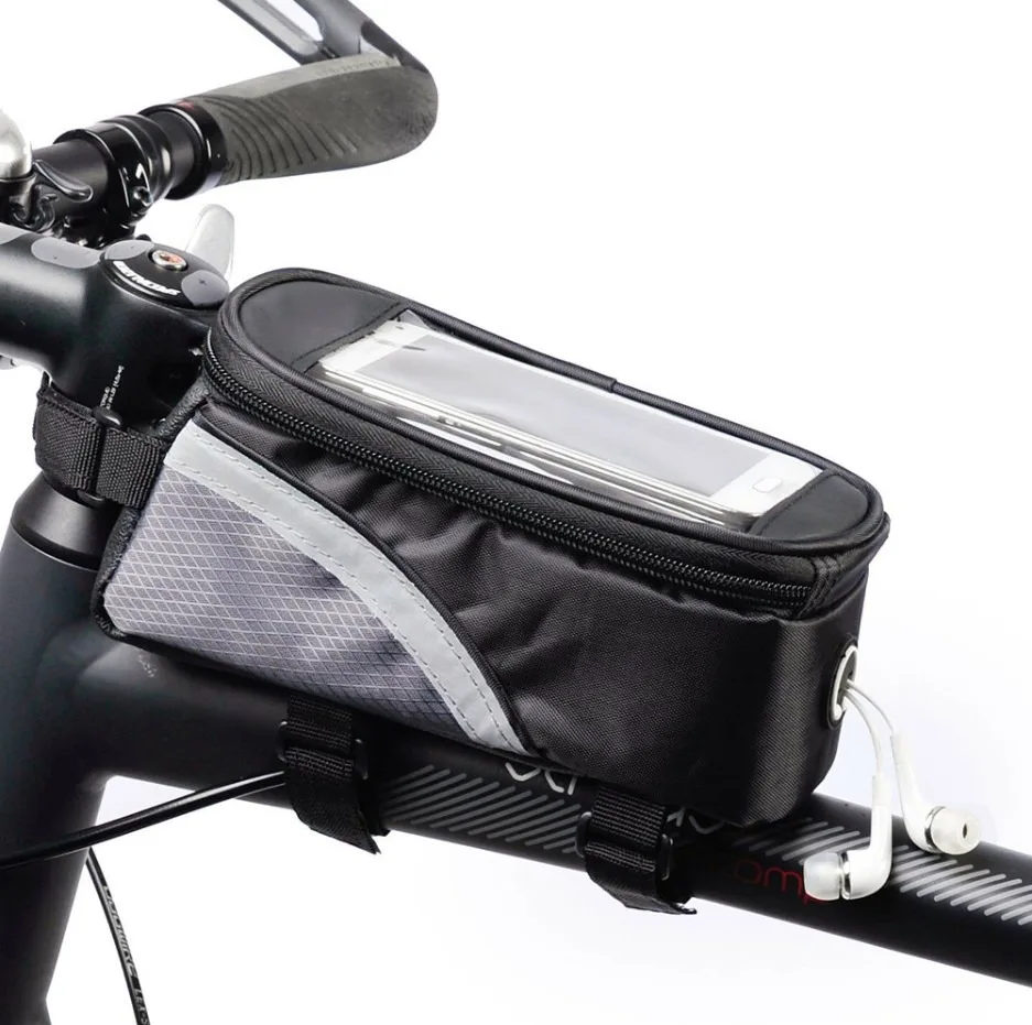 Bicycle Cycling Handlebar Bag Frame Front Top Tube Bag PU Material Waterproof Touch Screen Protector MTB Moutain Road Bike Bag
Bicycle Cycling Handlebar Bag Frame Front Top Tube Bag PU Material Waterproof Touch Screen Protector MTB Moutain Road Bike Bag