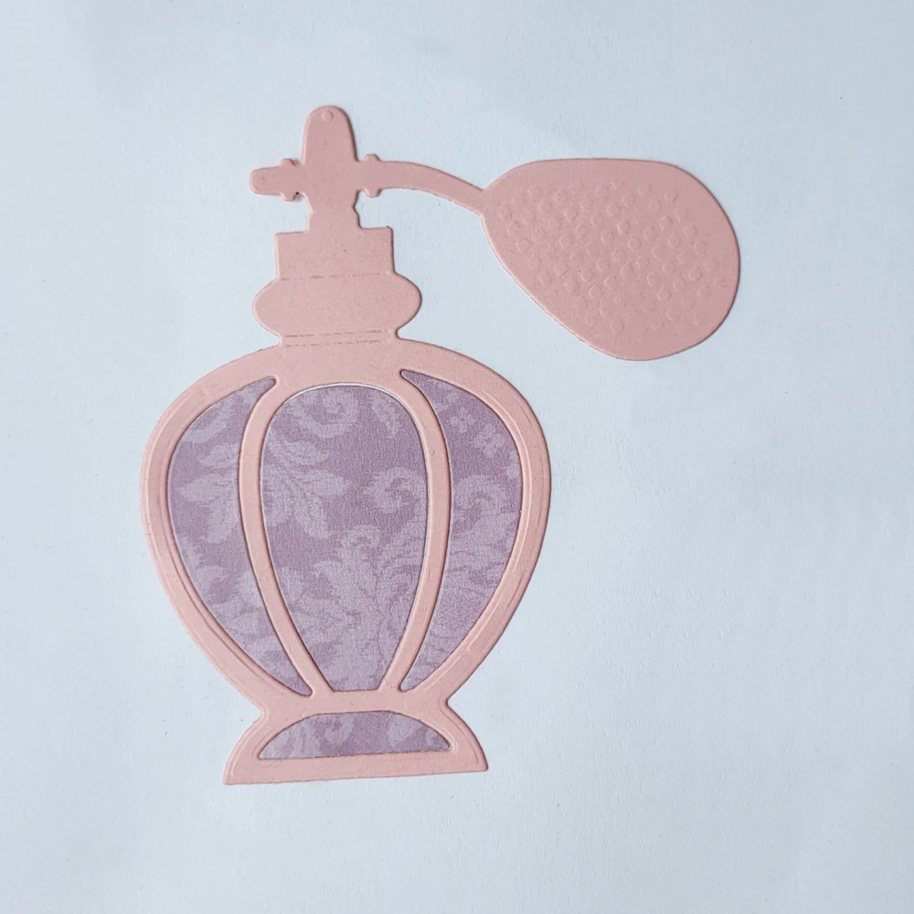 New Perfume bottle metal cutting die scrapbook for photo album paper diy gift card decoration embossed
New Perfume bottle metal cutting die scrapbook for photo album paper diy gift card decoration embossed
