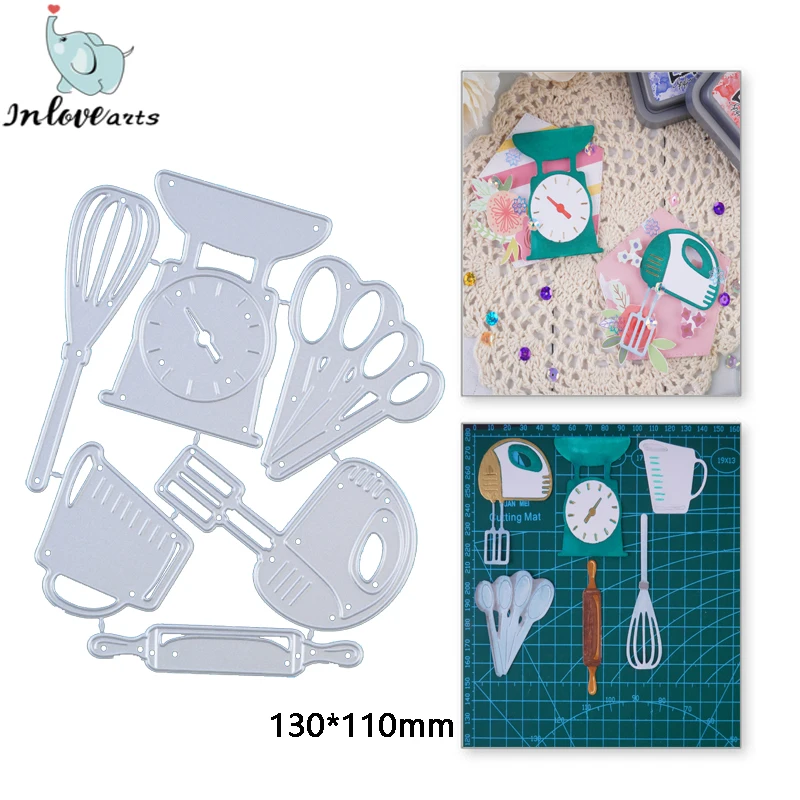 InLoveArts Craft Kitchen Tools Metal Cutting Dies Cut Die Mold Cooking Cake Baking Scrapbook Paper Craft Knife Mould Stencil DIY
InLoveArts Craft Kitchen Tools Metal Cutting Dies Cut Die Mold Cooking Cake Baking Scrapbook Paper Craft Knife Mould Stencil DIY
