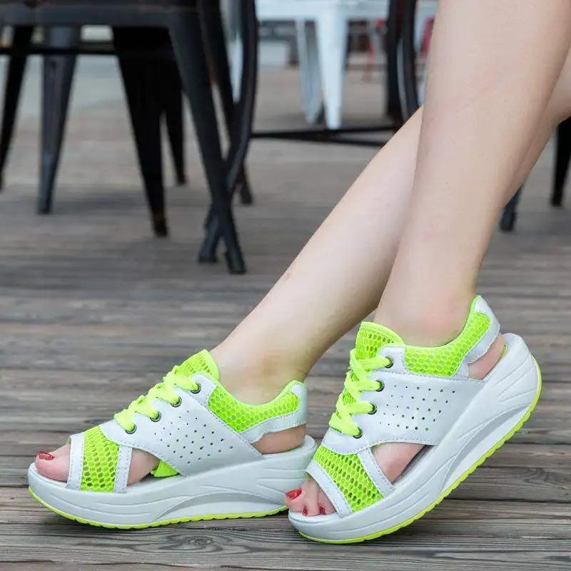 Fashion Summer Sandals Women Shake Shoes Thick Bottom Wedges Platform Open Toe Gladiator Sandals Lace-Up Women Shoes XKD4321
Fashion Summer Sandals Women Shake Shoes Thick Bottom Wedges Platform Open Toe Gladiator Sandals Lace-Up Women Shoes XKD4321
