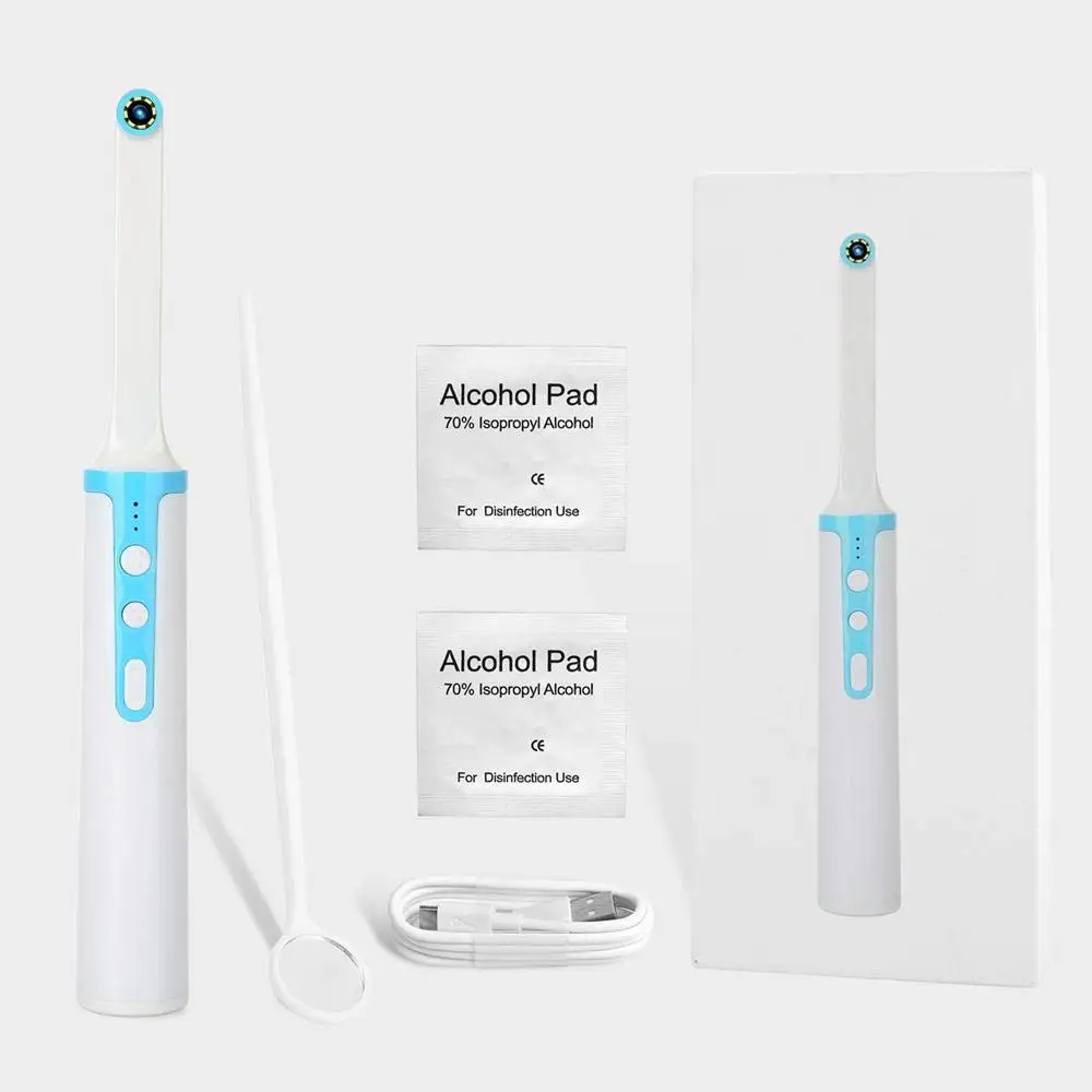 2MP Wireless Dental Intraoral Mini Camera WiFi 1080P HD Oral Endoscope Dentist Real-time Video Inspection Teeth Whitening Tool
2MP Wireless Dental Intraoral Mini Camera WiFi 1080P HD Oral Endoscope Dentist Real-time Video Inspection Teeth Whitening Tool