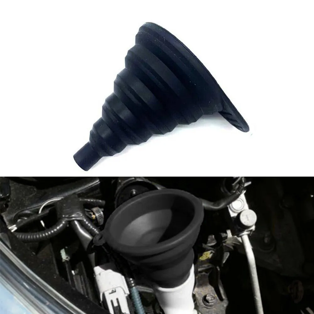 Car Auto Engine Funnel Gasoline Oil Fuel Petrol Diesel Liquid Washer Fluid Change Fill Transfer Universal Collapsible Silicone
Car Auto Engine Funnel Gasoline Oil Fuel Petrol Diesel Liquid Washer Fluid Change Fill Transfer Universal Collapsible Silicone