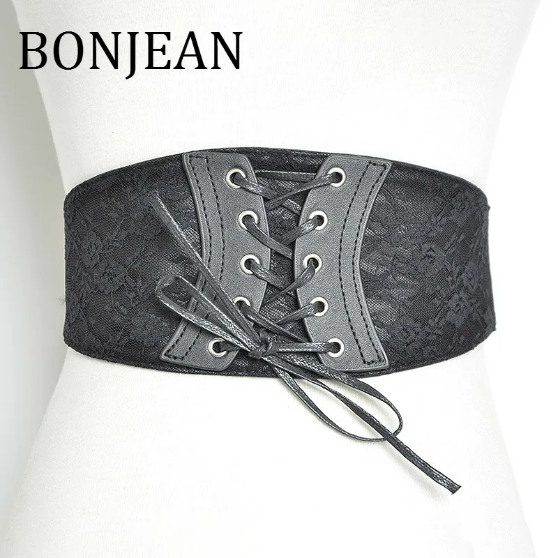 BONJEAN одежда аксессуары для женщин 2018 широкий пояс кружева пэчворк пояс и пояс на шнуровке черный широкий ремень BJ517
BONJEAN одежда аксессуары для женщин 2018 широкий пояс кружева пэчворк пояс и пояс на шнуровке черный широкий ремень BJ517