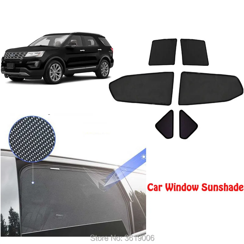 6pcs High-end custom For Ford Explorer 2014-2018 card type magnetic car curtain sun shade car window shade car styling
6pcs High-end custom For Ford Explorer 2014-2018 card type magnetic car curtain sun shade car window shade car styling