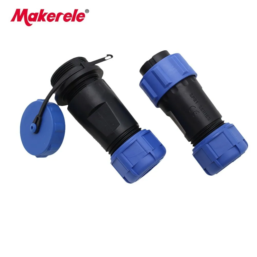 IP68 Connector Waterproof Diameter 21mm Straight Butt Socket SP21 5P Aviation Plug Suitable For 8-12mm Cable Connectors
IP68 Connector Waterproof Diameter 21mm Straight Butt Socket SP21 5P Aviation Plug Suitable For 8-12mm Cable Connectors