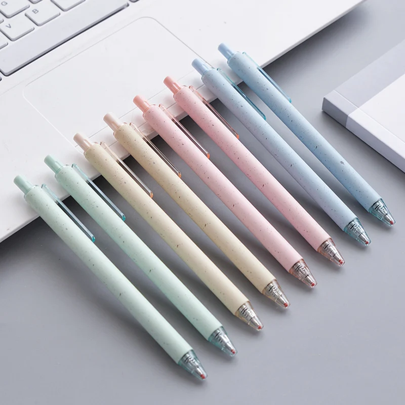 12PCS Wholesale Gel Pens Korean Creative Students'Signature Pen 0.5mm Black Core By Dynamic Quick-drying Neutral Pen
12PCS Wholesale Gel Pens Korean Creative Students'Signature Pen 0.5mm Black Core By Dynamic Quick-drying Neutral Pen