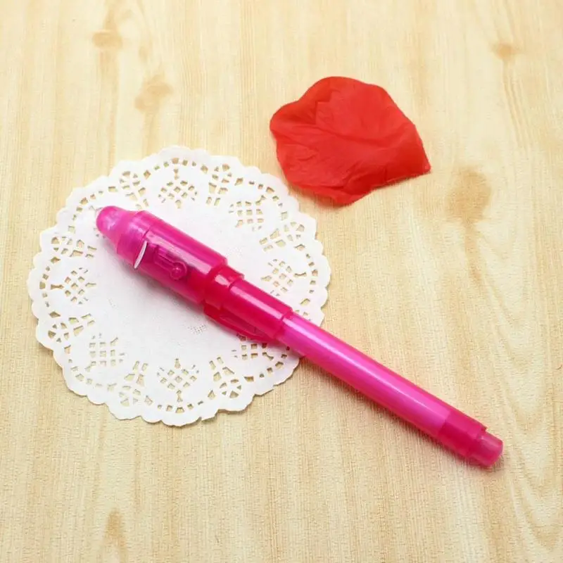 Luminous Light Pen Invisible Ink Magic UV Light Money Detector Pen 2 In 1 Combo Purple Light Drawing Learning Education For Kids
Luminous Light Pen Invisible Ink Magic UV Light Money Detector Pen 2 In 1 Combo Purple Light Drawing Learning Education For Kids