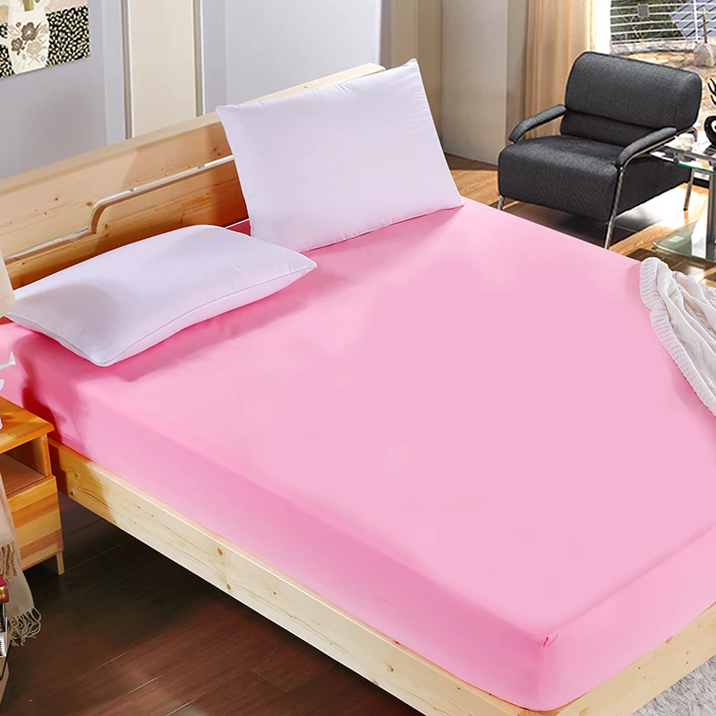 1pcs 100%Polyester Solid Fitted Sheet Mattress Cover Four Corners With Elastic Band Bed Sheet 53
1pcs 100%Polyester Solid Fitted Sheet Mattress Cover Four Corners With Elastic Band Bed Sheet 53