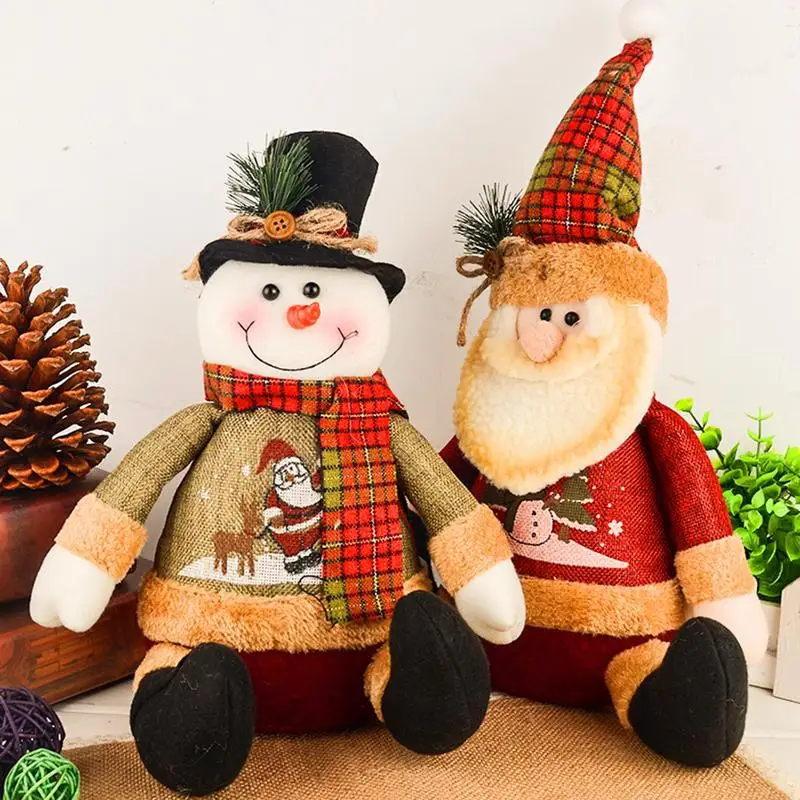 2019 Christmas Santa Claus plush toy snow men toys for girls 5-7 years nacimiento navidad 28*20*15CM
2019 Christmas Santa Claus plush toy snow men toys for girls 5-7 years nacimiento navidad 28*20*15CM