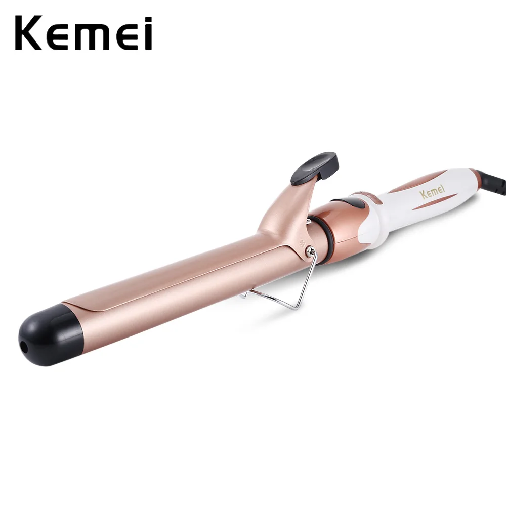 Kemei KM-760A керамическое покрытие для накрутки волос палочка lcd красота инструмент