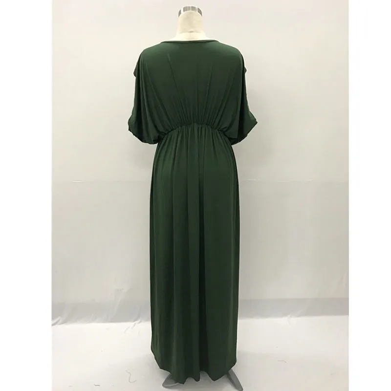 Pregnant women evening dress maternity dress long loose diamond belt pregnant women dress
Pregnant women evening dress maternity dress long loose diamond belt pregnant women dress