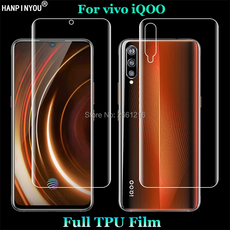 ДЛЯ vivo iQOO 6,41 "2 шт. = передняя + задняя тонкая пленка из мягкого ТПУ Взрывозащищенная защита экрана (не закаленное стекло)
ДЛЯ vivo iQOO 6,41 "2 шт. = передняя + задняя тонкая пленка из мягкого ТПУ Взрывозащищенная защита экрана (не закаленное стекло)