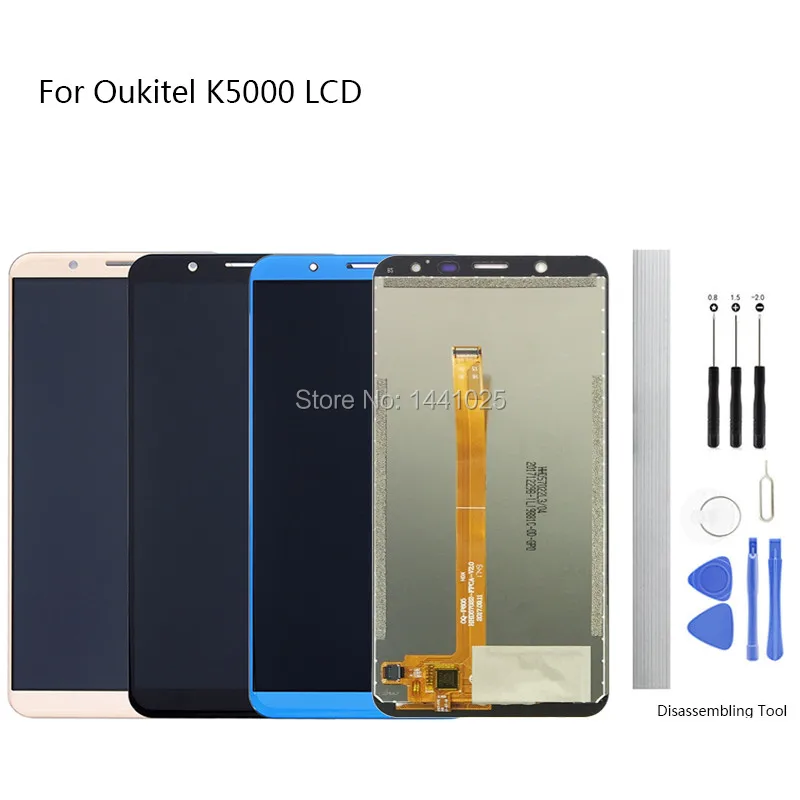 Display Screen Replace for Oukitel K5000 LCD Touch Screen 5.7 inch black blue gold for Oukitel K5000 Touch Screen LCD With Frame
Display Screen Replace for Oukitel K5000 LCD Touch Screen 5.7 inch black blue gold for Oukitel K5000 Touch Screen LCD With Frame