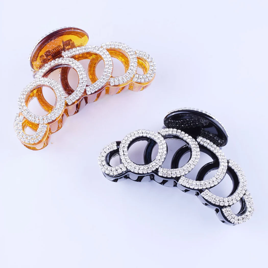 2pcs Hair Ornaments Claw Headwear Accessories Imitation Crystal Metal Hair Claws Clip for women Girls Fashion Hair Claw
2pcs Hair Ornaments Claw Headwear Accessories Imitation Crystal Metal Hair Claws Clip for women Girls Fashion Hair Claw