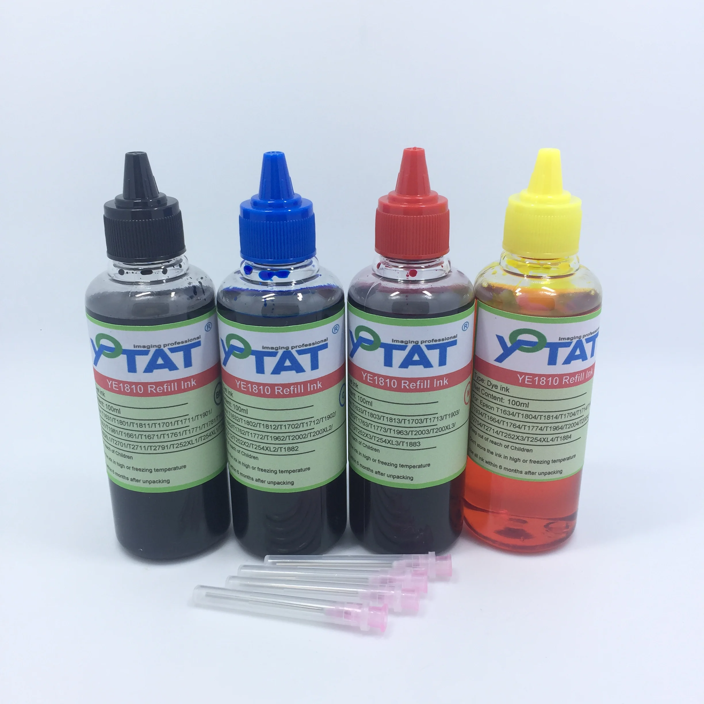 YOTAT Refill Dye Ink Compatible for Epson T1631 T1801 T1811 T1701 T1711 T1901 T1911 T1931 T1981 T1661 T1671 T1761 T1771
YOTAT Refill Dye Ink Compatible for Epson T1631 T1801 T1811 T1701 T1711 T1901 T1911 T1931 T1981 T1661 T1671 T1761 T1771