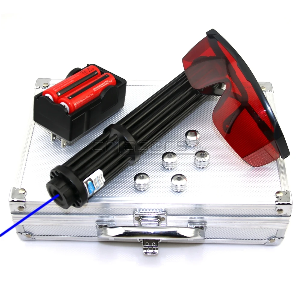 CNILasers X3B2500II Adjustable Focus 450nm BURNING Blue Laser Pointer Lazer Torch Cigarette Lighter Camping Signal Lamp Hunting
CNILasers X3B2500II Adjustable Focus 450nm BURNING Blue Laser Pointer Lazer Torch Cigarette Lighter Camping Signal Lamp Hunting