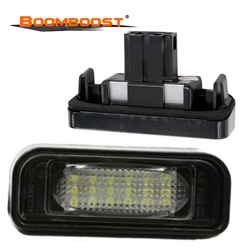 

Car LED License Plate Lights For Mercedes W220 S-Class 99-05 Benz Accessories SMD3528 LED Number Plate Lamp Bulb Kit 12V