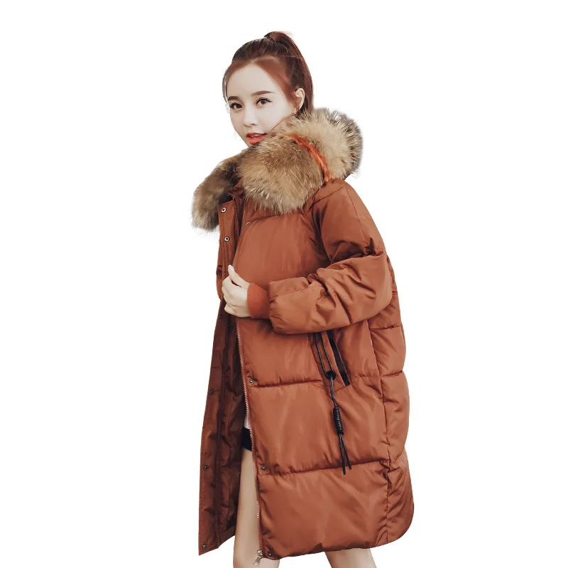 2019 Winter New Pattern Down Cotton Easy Will Code Cotton-padded Clothes Girls Long Fund Easy Cotton-padded Loose Coat
2019 Winter New Pattern Down Cotton Easy Will Code Cotton-padded Clothes Girls Long Fund Easy Cotton-padded Loose Coat