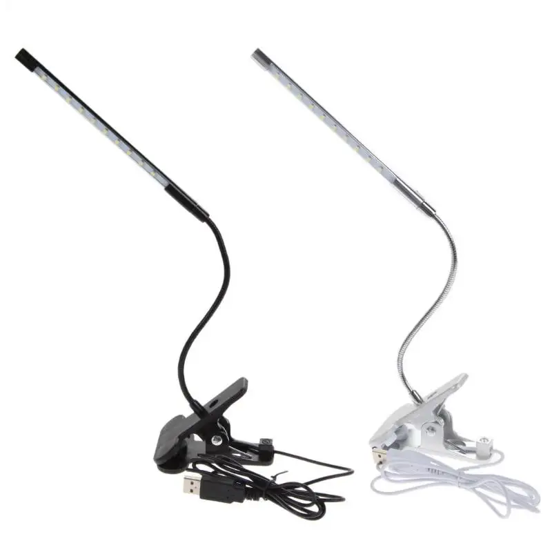 1 шт. Регулируемая USB лампа для чтения Lignt LED DC 5V Сенсорная диммируемая 2835 SMD книг
